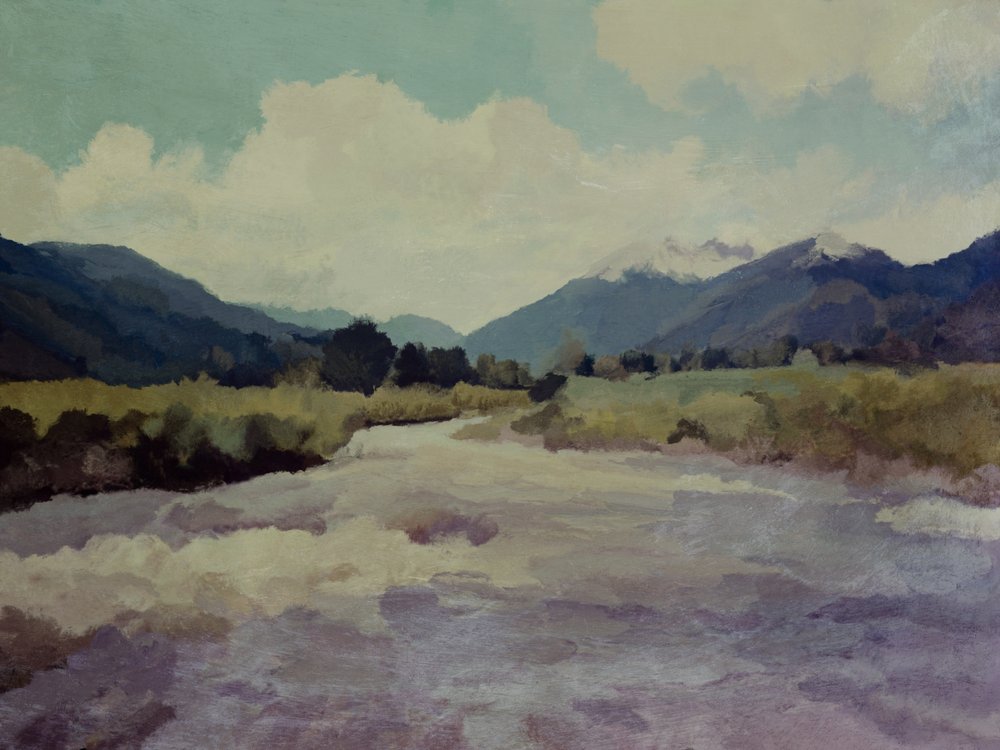Valley River by Dan Hobday