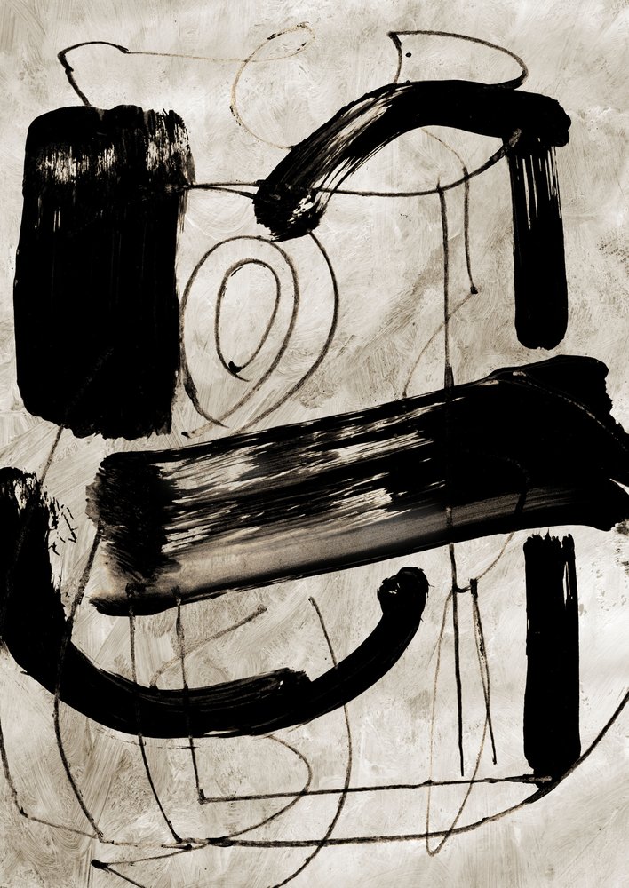 Vintage Abstract by Dan Hobday