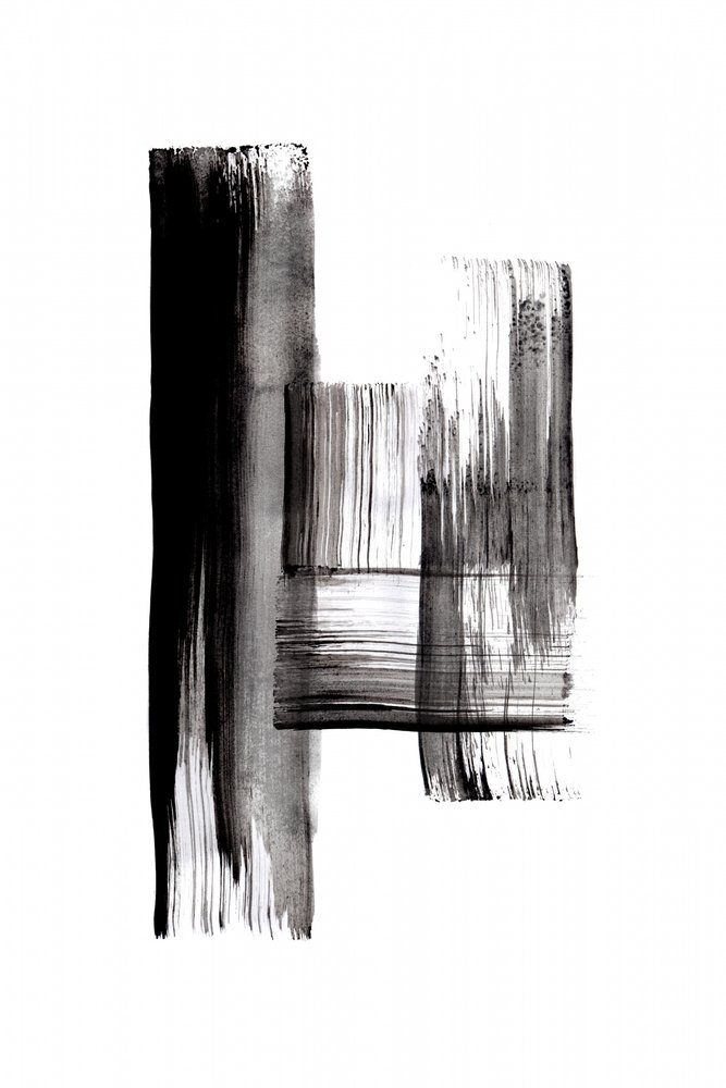 Bold Black Strokes by Danushka Abeygoda