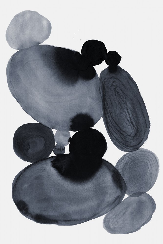 Stacked Zen Stones by Danushka Abeygoda