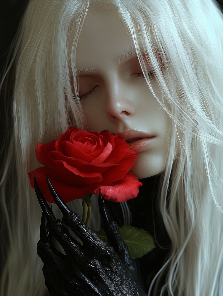 Gothic Rose Dream by David Drake