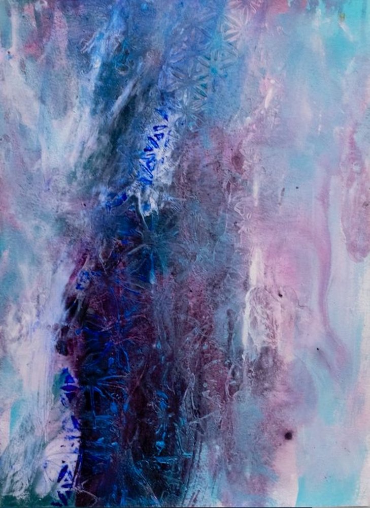 Ethereal Blue Frost by Deb Chaney