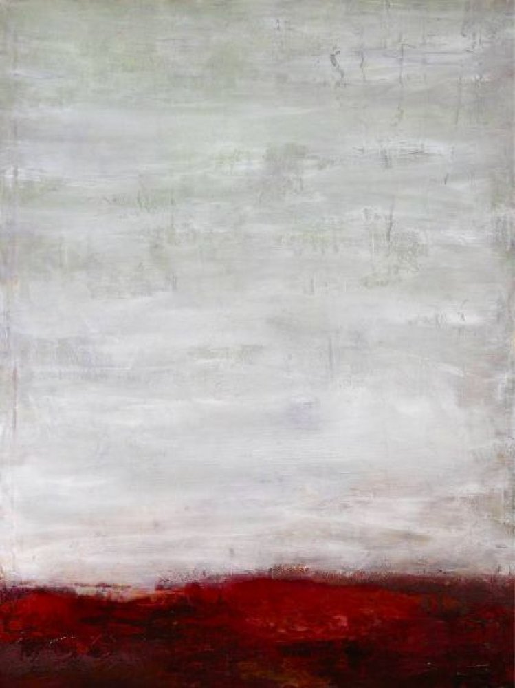 Red Horizon Landscape by Deb Chaney