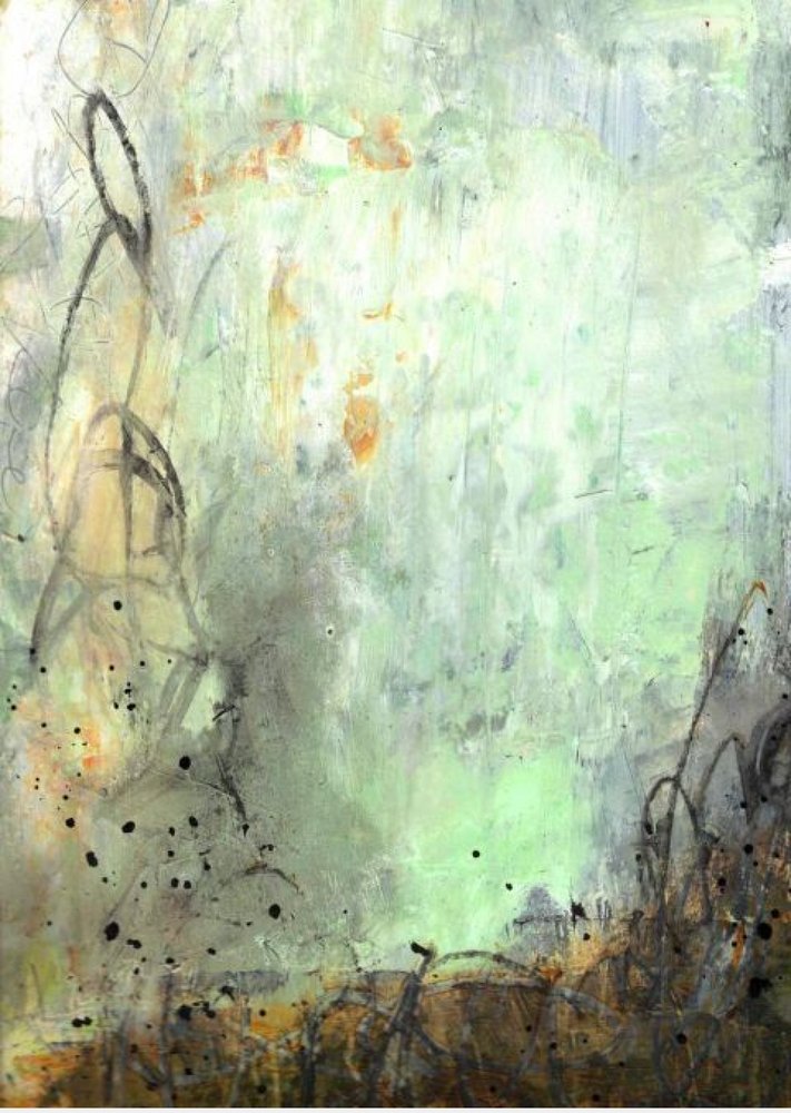 Tranquil Green Haze by Deb Chaney