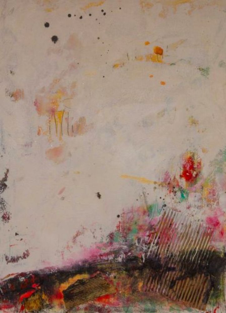 Vibrant Abstract Movement by Deb Chaney