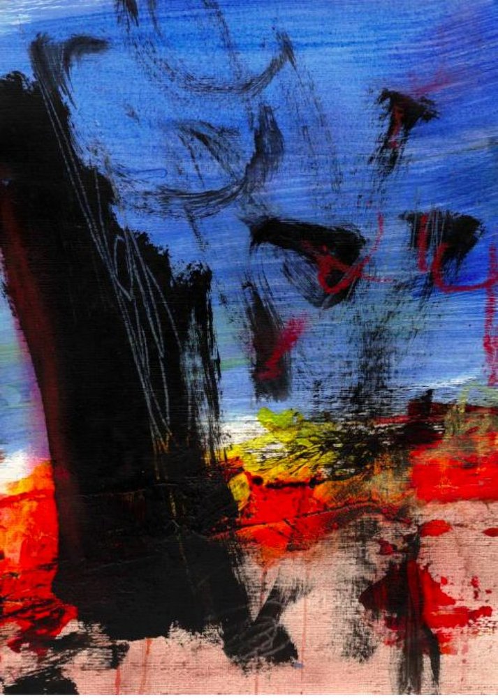 Vivid Abstract Expression by Deb Chaney