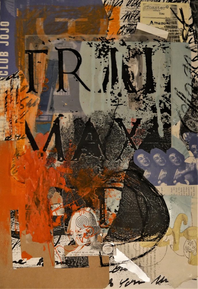 Abstract Grunge Layers by Doris Schmitz