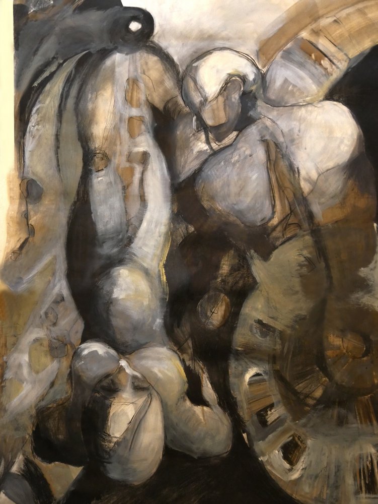 Abstract Human Forms by Doris Schmitz