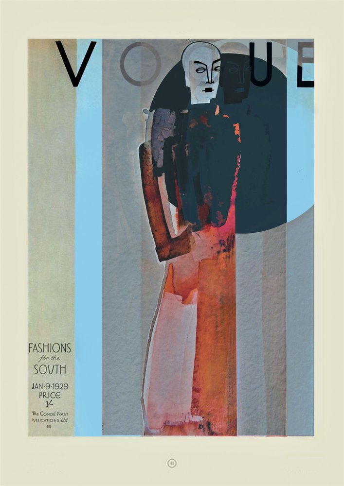 Art Deco Fashion Woman by Doris Schmitz