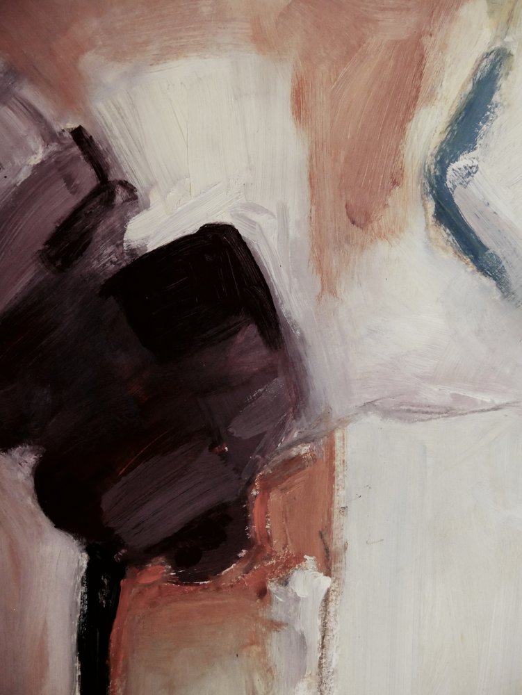 Earthy Abstract Flow by Doris Schmitz