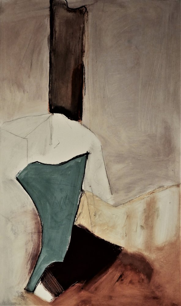 Earthy Abstract Forms by Doris Schmitz