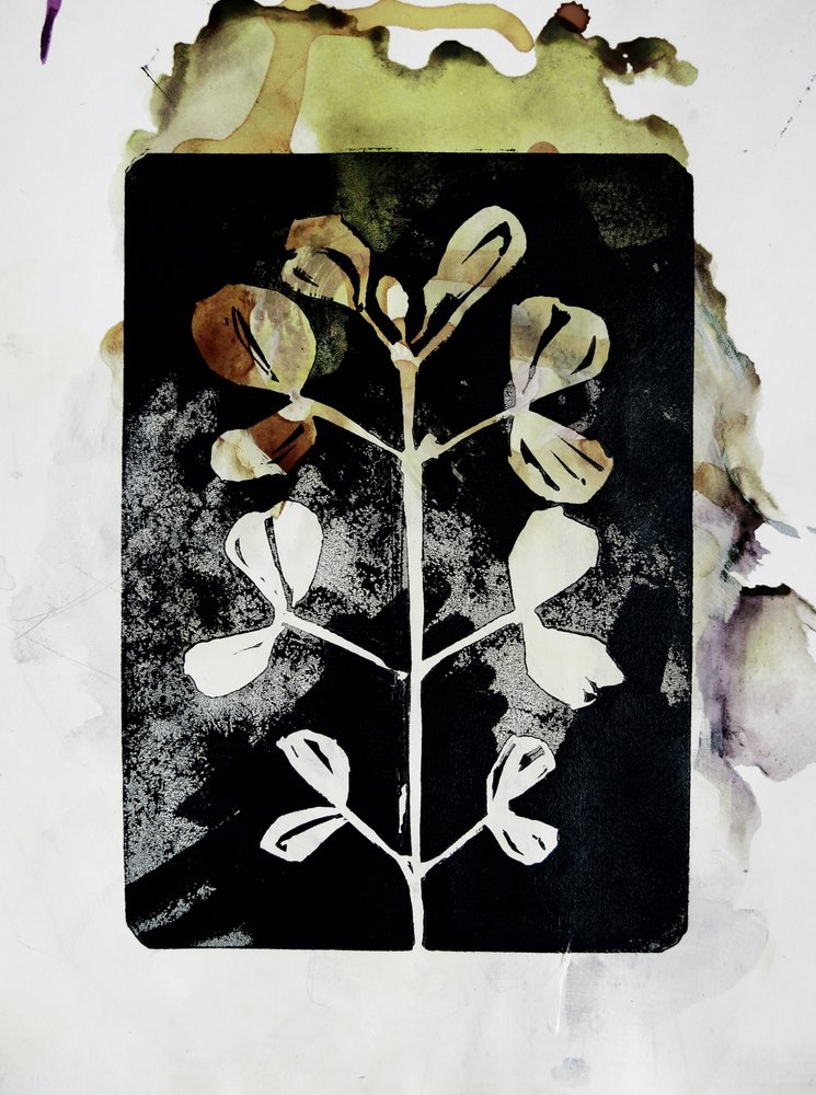 Earthy Botanical Form by Doris Schmitz