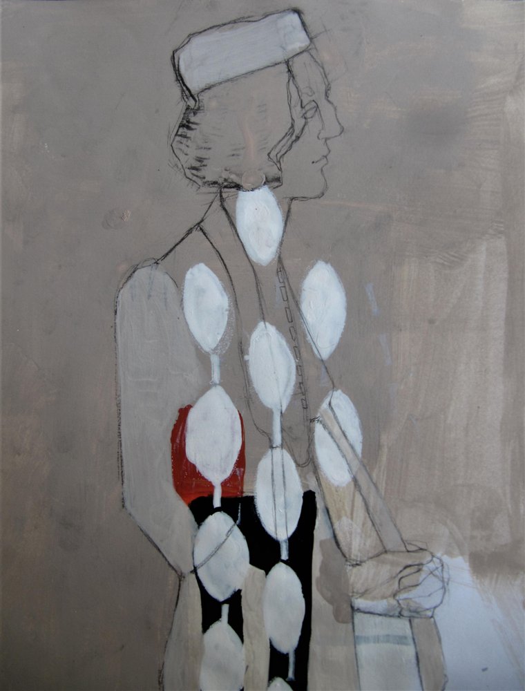Elegant Woman Profile by Doris Schmitz