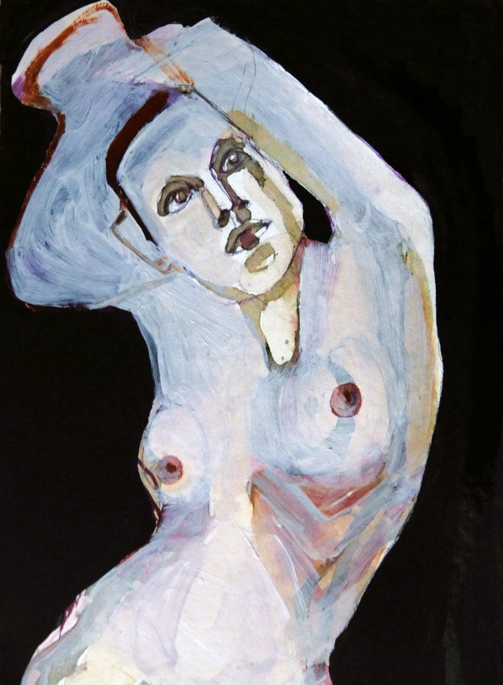 Ethereal Nude Figure by Doris Schmitz