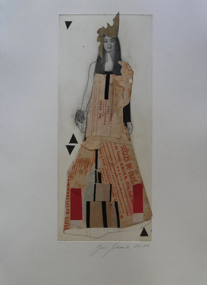Fashion Queen Collage by Doris Schmitz