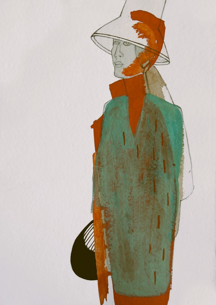Modern Fashion Figure by Doris Schmitz