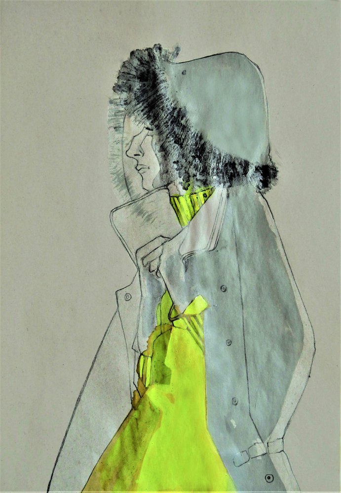 Vibrant Hooded Fashion by Doris Schmitz