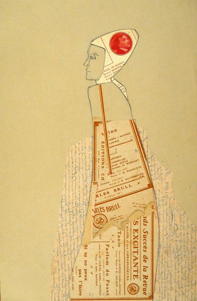 Vintage Paper Profile by Doris Schmitz