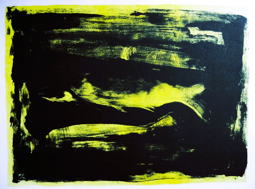 Vivid Abstract Strokes by Doris Schmitz