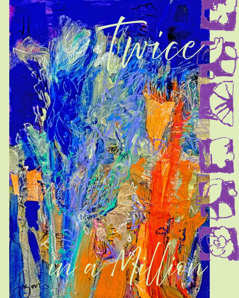 Dynamic Abstract Painting by Dorothy Fagan