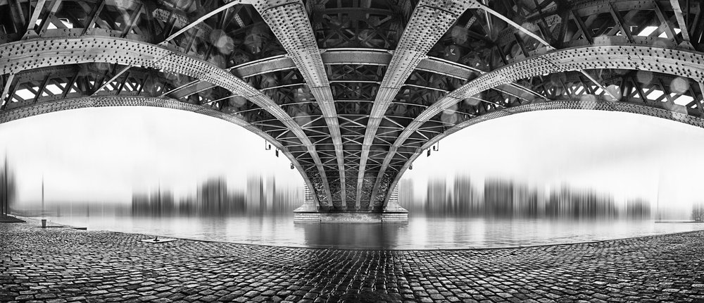 Steel Bridge Reflection by EM-Photographies