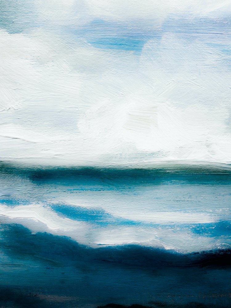 Abstract Ocean Horizon by Ejaaz Haniff