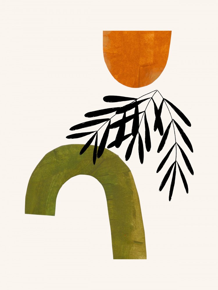 Abstract Olive Arch by Ejaaz Haniff