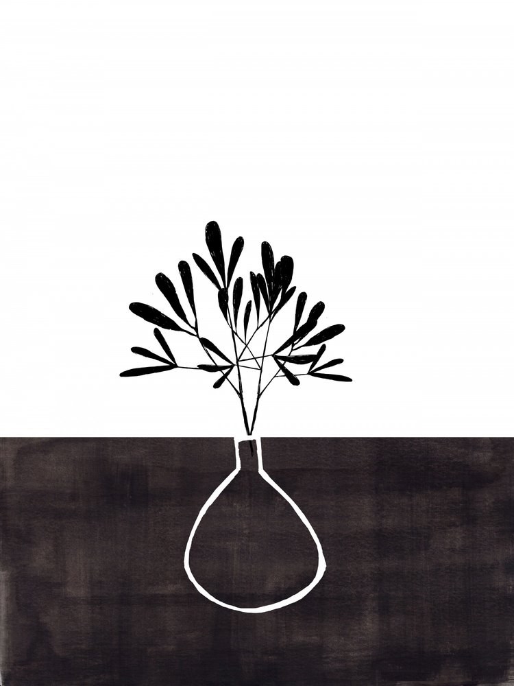 Abstract Rooted Plant by Ejaaz Haniff
