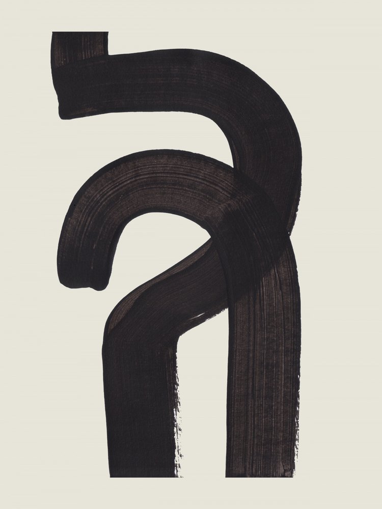 Bold Abstract Curves by Ejaaz Haniff