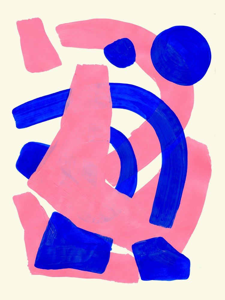 Bold Abstract Shapes by Ejaaz Haniff