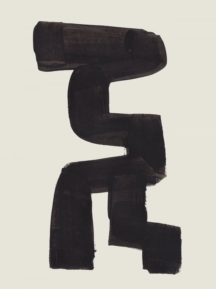 Bold Abstract Stroke by Ejaaz Haniff