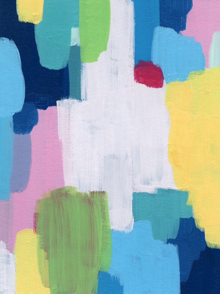 Colorful Abstract Strokes by Ejaaz Haniff