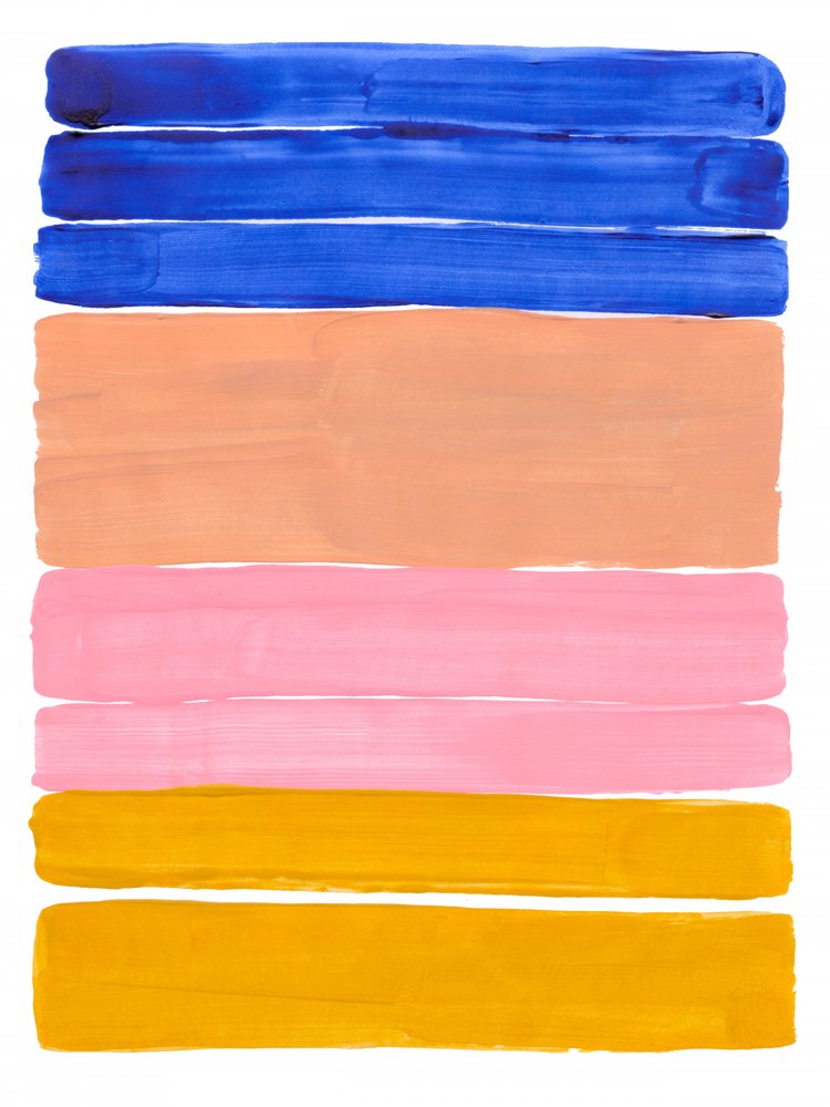 Layered Color Strokes by Ejaaz Haniff