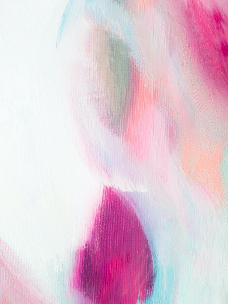 Soft Pastel Abstraction by Ejaaz Haniff