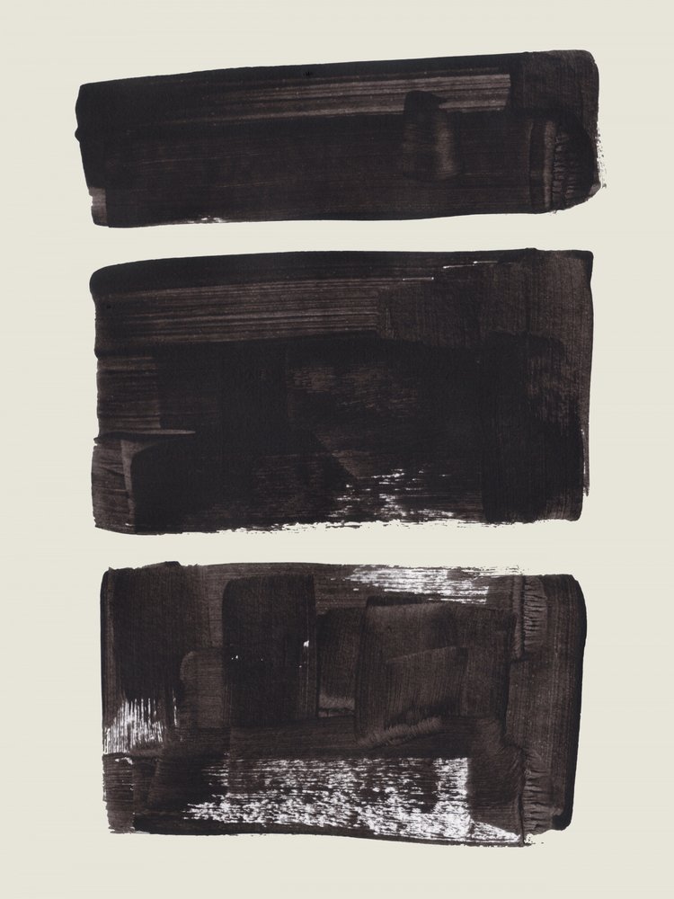 Textured Dark Abstract Shapes by Ejaaz Haniff