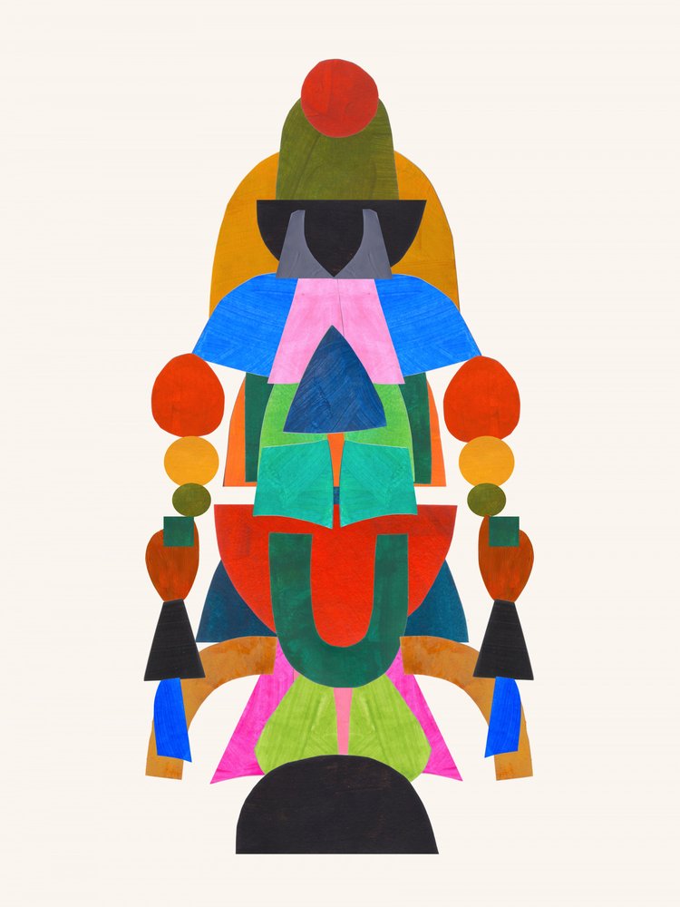 Vibrant Abstract Geometry by Ejaaz Haniff