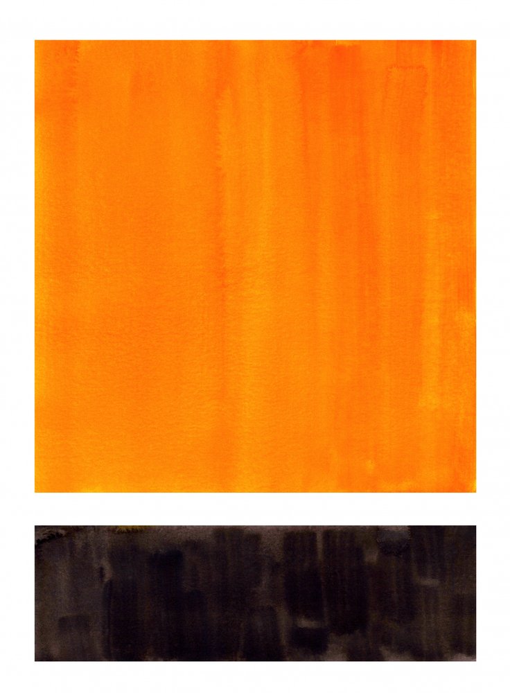 Warm Horizon Abstract by Ejaaz Haniff