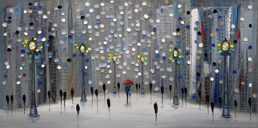 Rainy City Love Story by Ekaterina Ermilkina