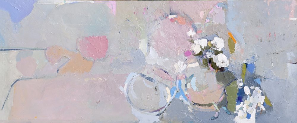 Serene Pastel Blooms by Elena Shraibman