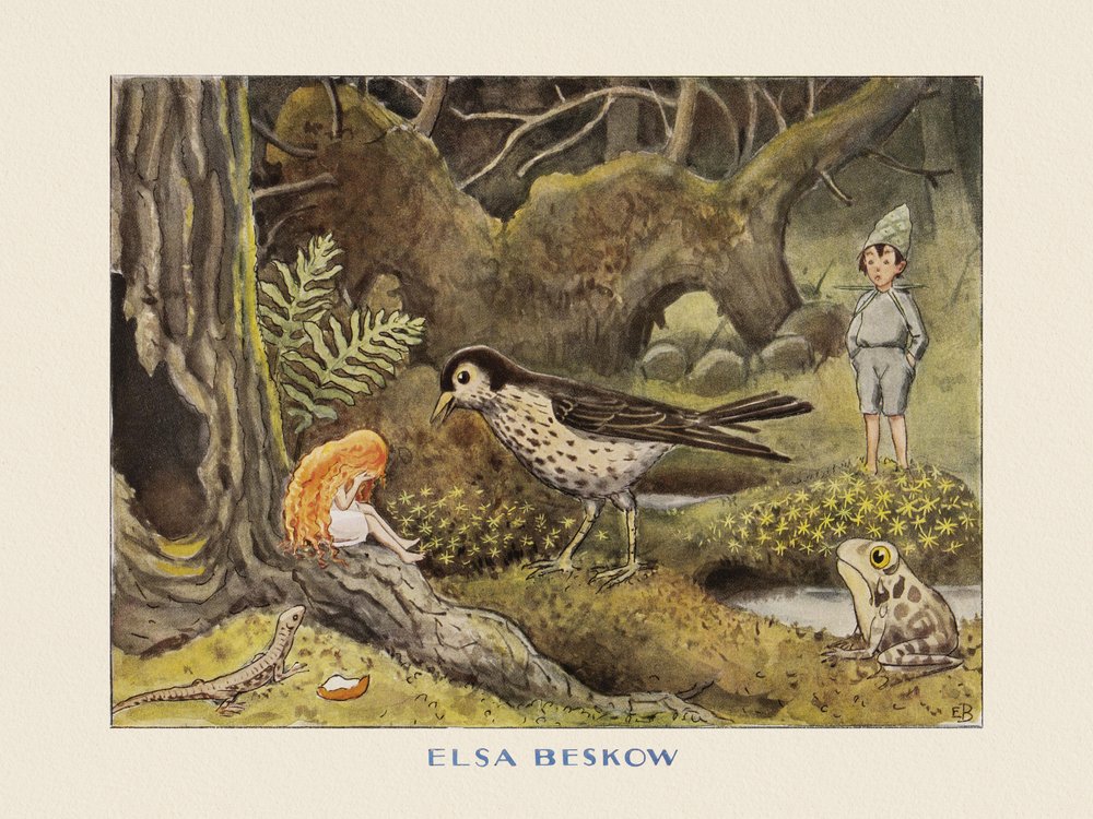 The Sun Egg Tears by Elsa Beskow