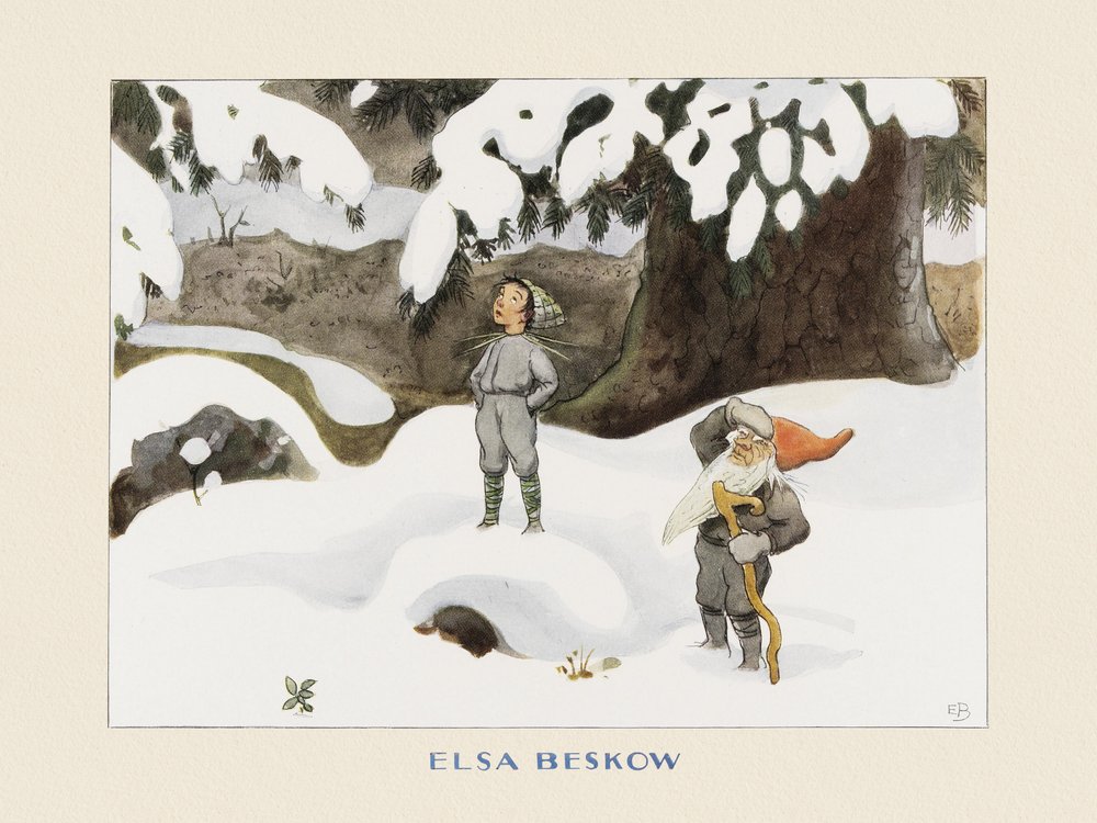 The Sun Egg Winter by Elsa Beskow