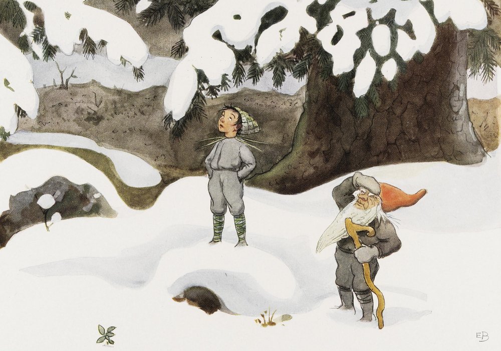 The Sun Egg Winter by Elsa Beskow