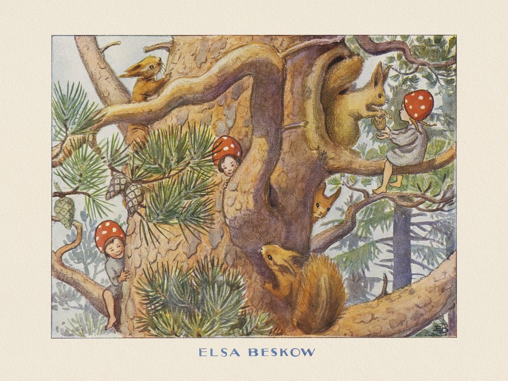 The Children of the Forest - The Tree by Elsa Beskow