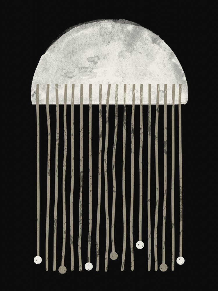 Abstract Line Drops by Ema Paraschiv