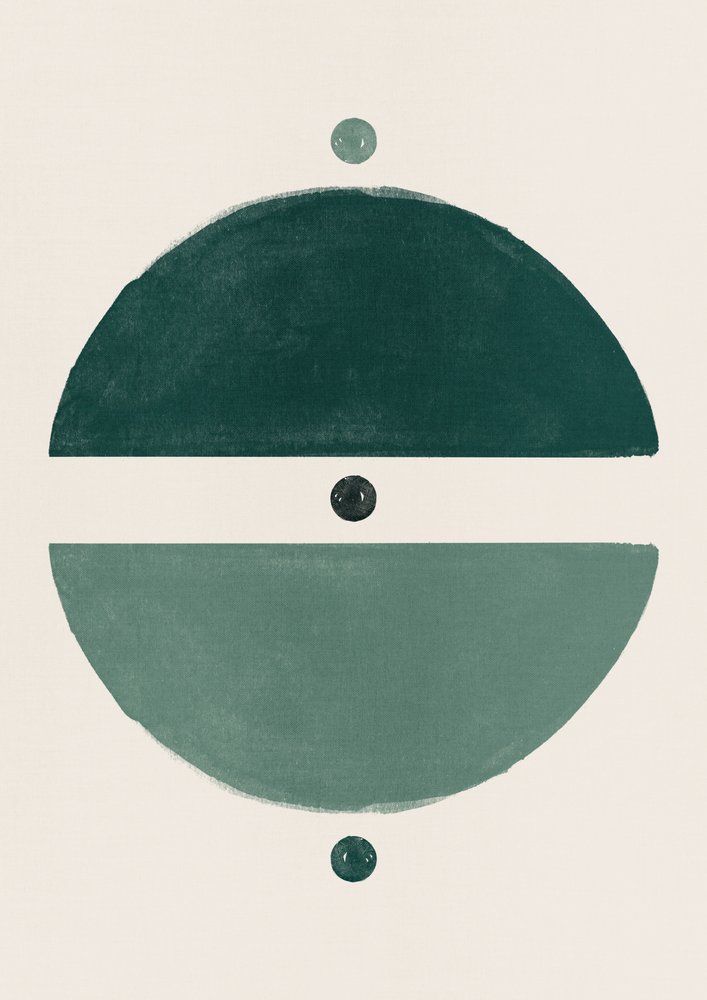 Balancing Green Shapes by Ema Paraschiv