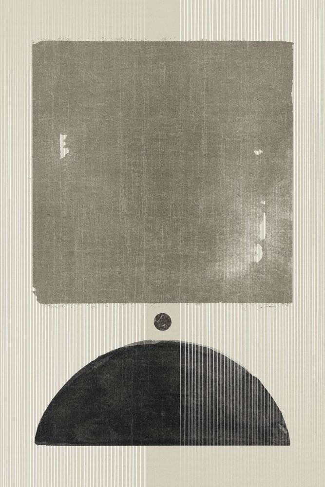 Earthy Geometric Balance by Ema Paraschiv