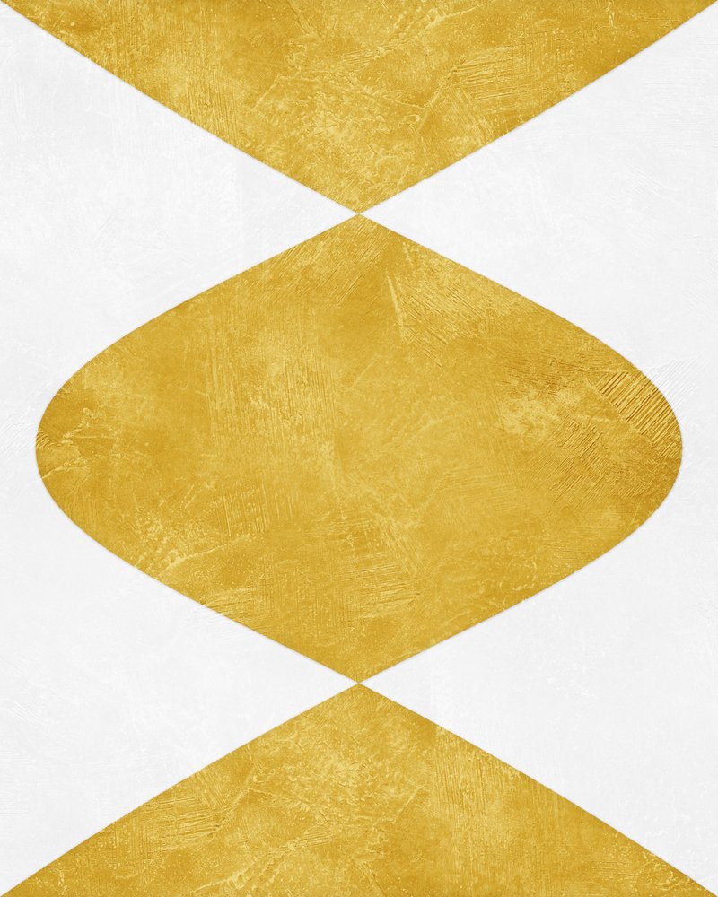 Elegant Gold Form by Ema Paraschiv