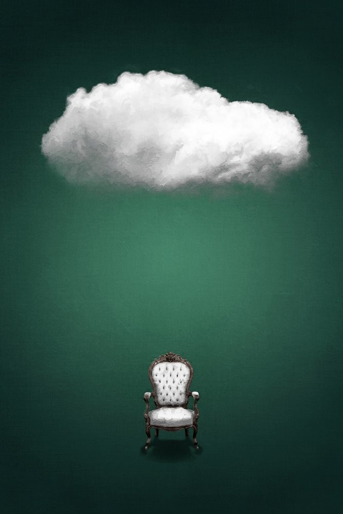 Floating Cloud Chair by Ema Paraschiv