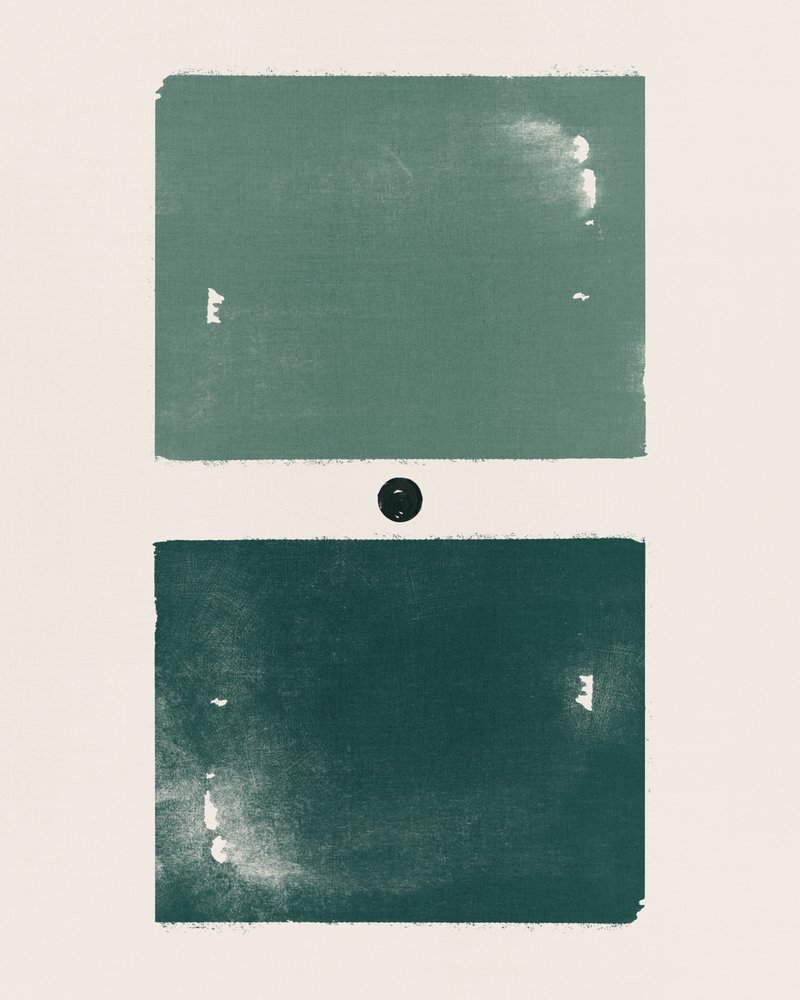 Green Abstract Geometry by Ema Paraschiv