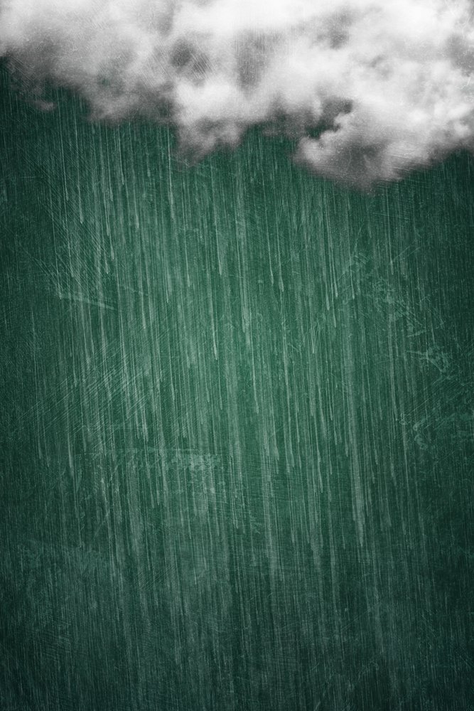 Green Rain Cloud by Ema Paraschiv
